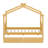 Wooden House Bed with Drawers-479318143