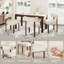 Chaise d'appoint rembourrée en similicuir-670082515