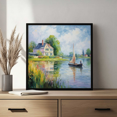 «Sunday Sailing» par Heidi Kuntz, reproduction d'art