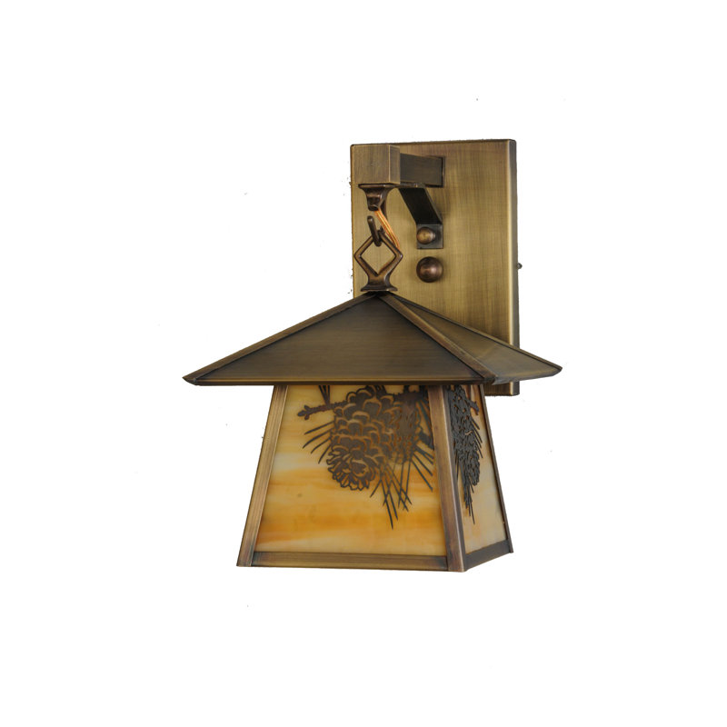 Rustic Lodge 1 - Light Armed Sconce