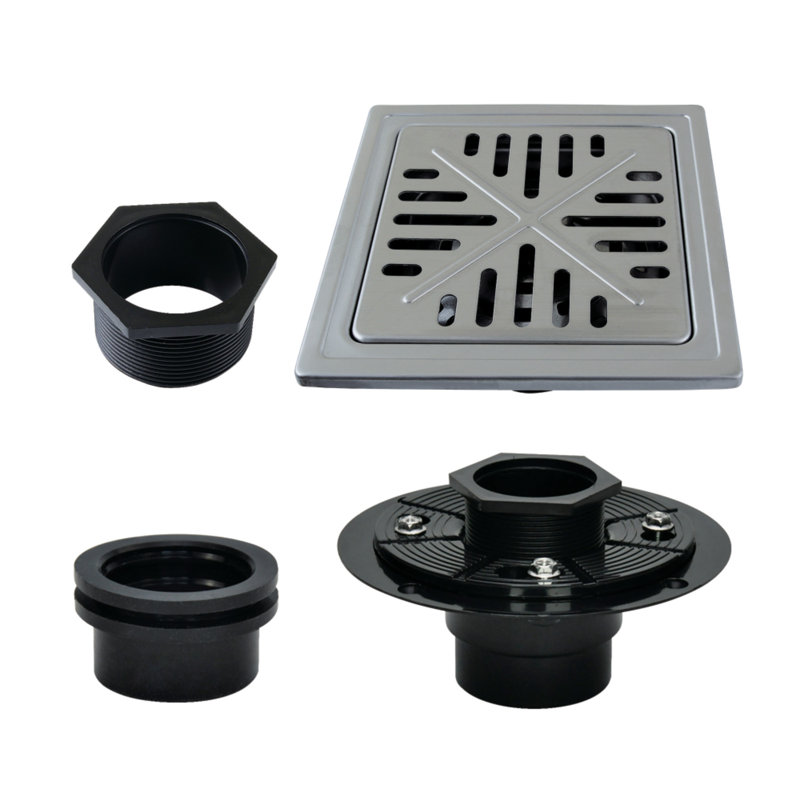 Drain de douche à grille