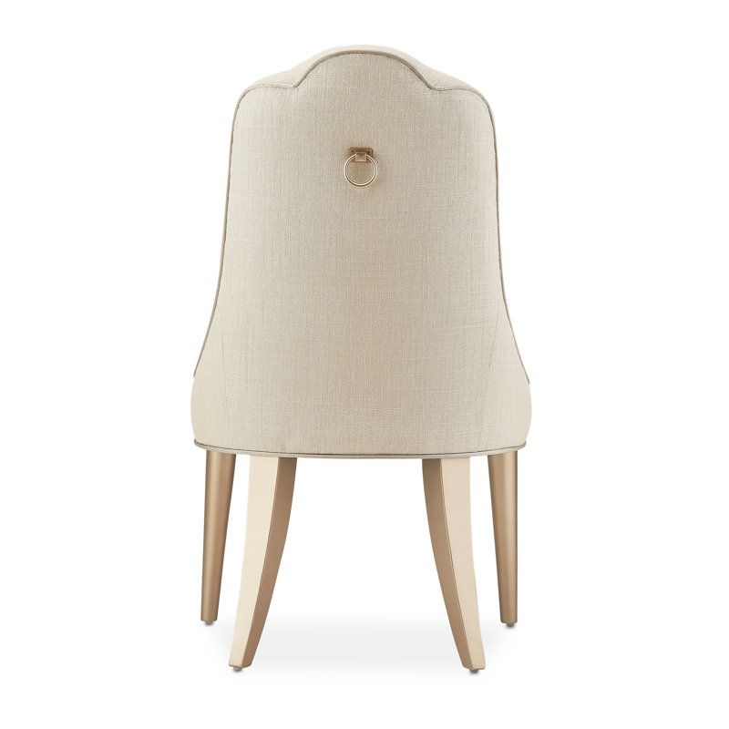 Malibu Crest Upholstered Dining Chair, Chardonnay