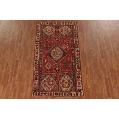 Vegetable Dye Antique Traditional Rug 4x8