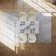 Markhi Modern White Faux Marble Dining Table with Double Pedestals Base Pre-Assembly