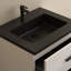 Ensemble de meuble-lavabo simple mural 53 po