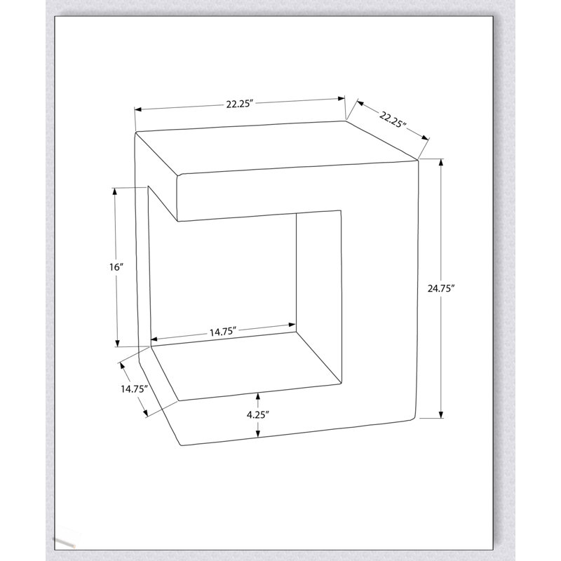 Table d'appoint polyvalente et contemporaine pour une utilisation intérieure et extérieure, comme table de chevet ou table de bout avec rangement