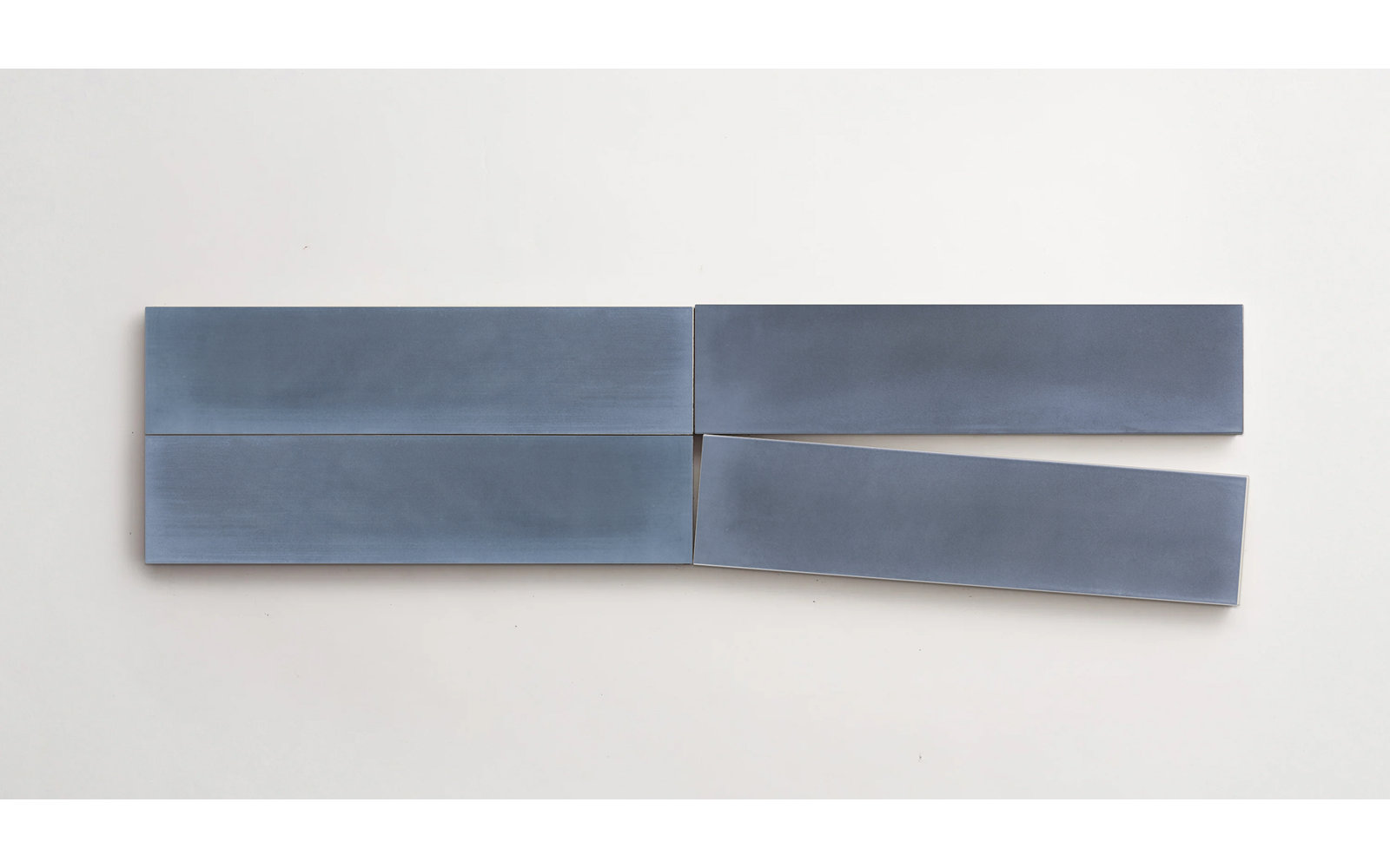 Moxy 2" x 10" Matte Tile, Cobalto