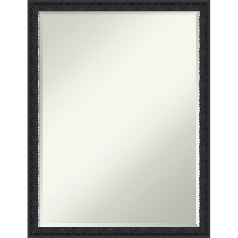 Miroir mural de salle de bain Bethany, Noir
