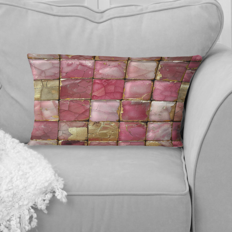 Coussin lombaire Mid-Century Glam