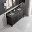Meuble-lavabo double l 72 po Brookfield-113399120-113399124