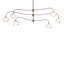 Ume 6 - Light Unique Tiered Chandelier-2001465409-1906966991-1906966979