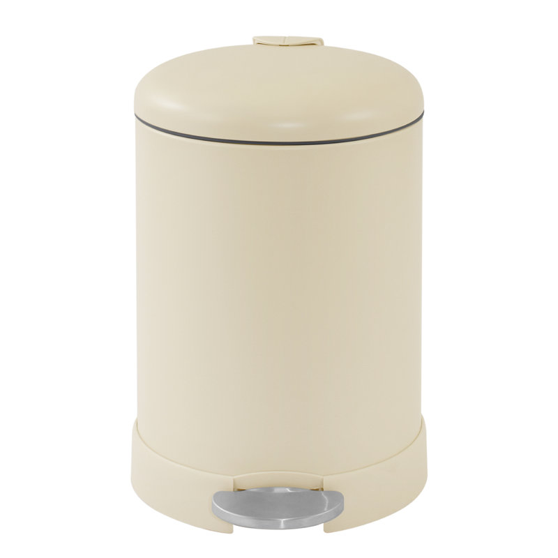 Petite poubelle ronde Glad 1,2 gallon, Beige