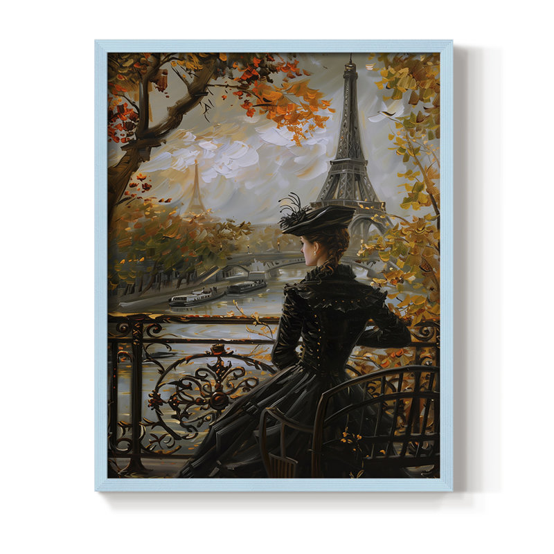 Reproduction encadrée WOMEN Series DCV III - bois massif
