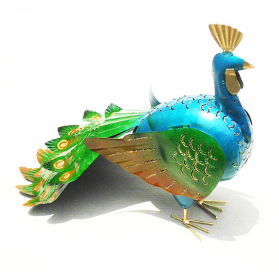 Lanterne en fer peacock