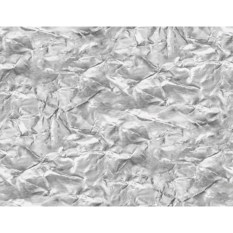 Rouleau de papier peint L 27 pi x l 27 po Abrahams, Gris