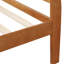 Structure de lit simple en bois massif avec tête de lit et - Convient à un matelas simple, à une plateforme sans sommier, à un support à lattes, facile à assembler-487561162