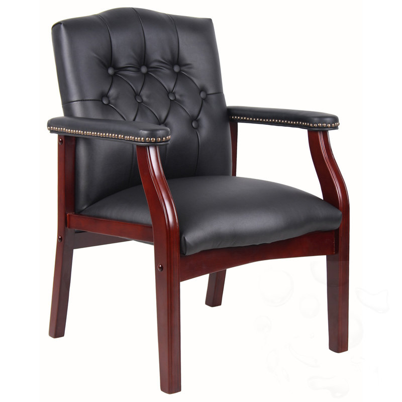 Tufted Office Chairs with Arms