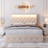 Bed Frame With LED Lights Headboard, Fast-Charging USB Port-1142682466-1142682465