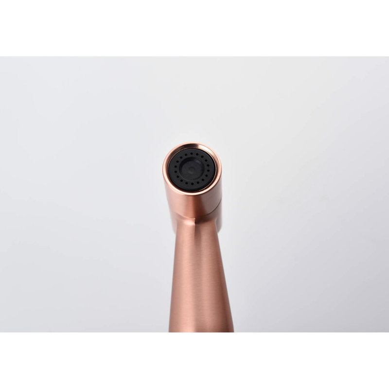 Toilet Handheld Bidet In Rose Gold Metal - Jet Spray & Gentle Modes, Rust, , Easy To Install And Use Gold, Build, Two Setup