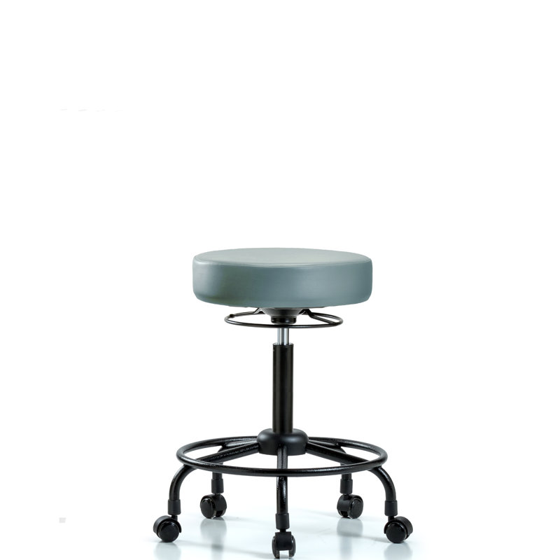 Tabouret de laboratoire réglable en hauteur Khadeijah, Tempête, 32.25"