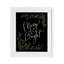 Impression encadrée sous verre Minimal Merry & Bright with Botanicals, conception par Dogwood-474635089-474635090