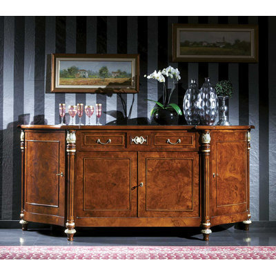 88" Wide 2 Drawer Sideboard