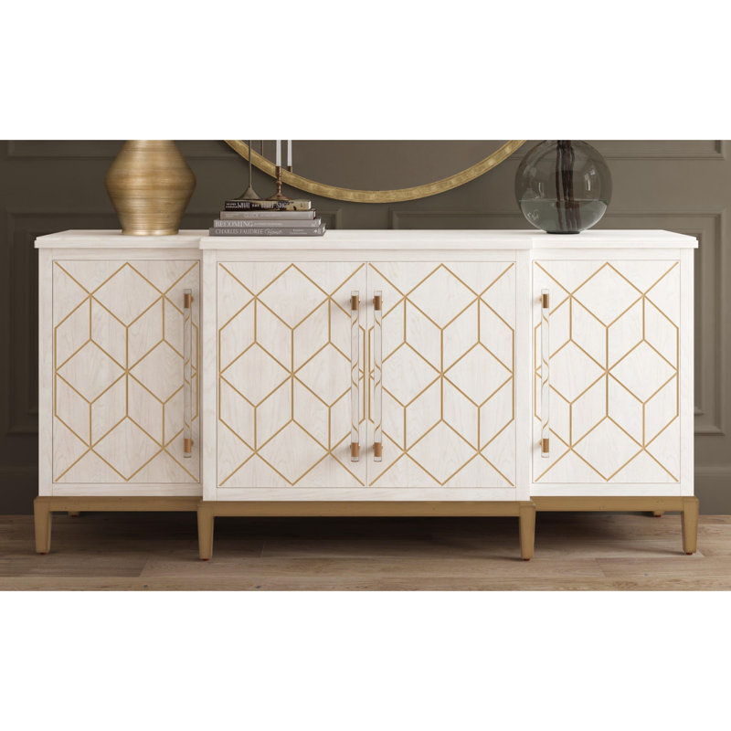 Perrine 68'' Sideboard, White