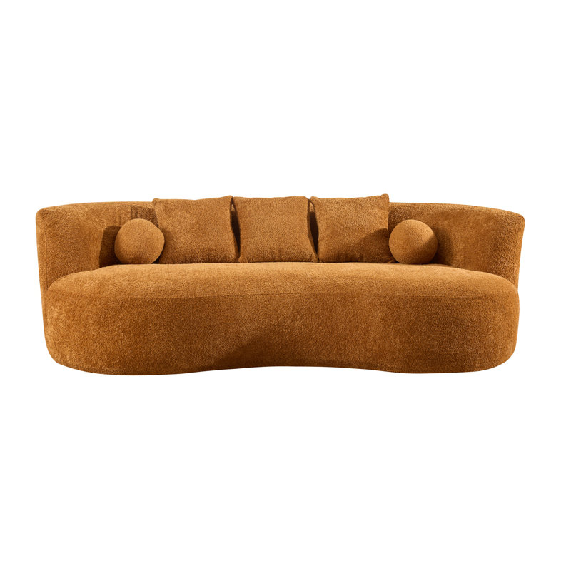 Canapé Curved, Camel Unavailable