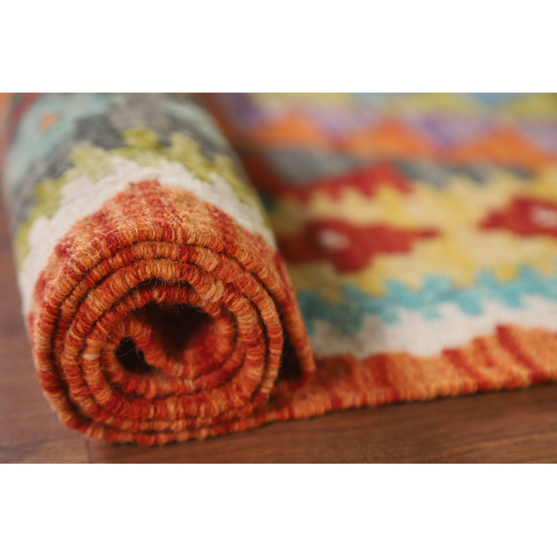 Tapis décoratif en laine South Western Kilim 3x5