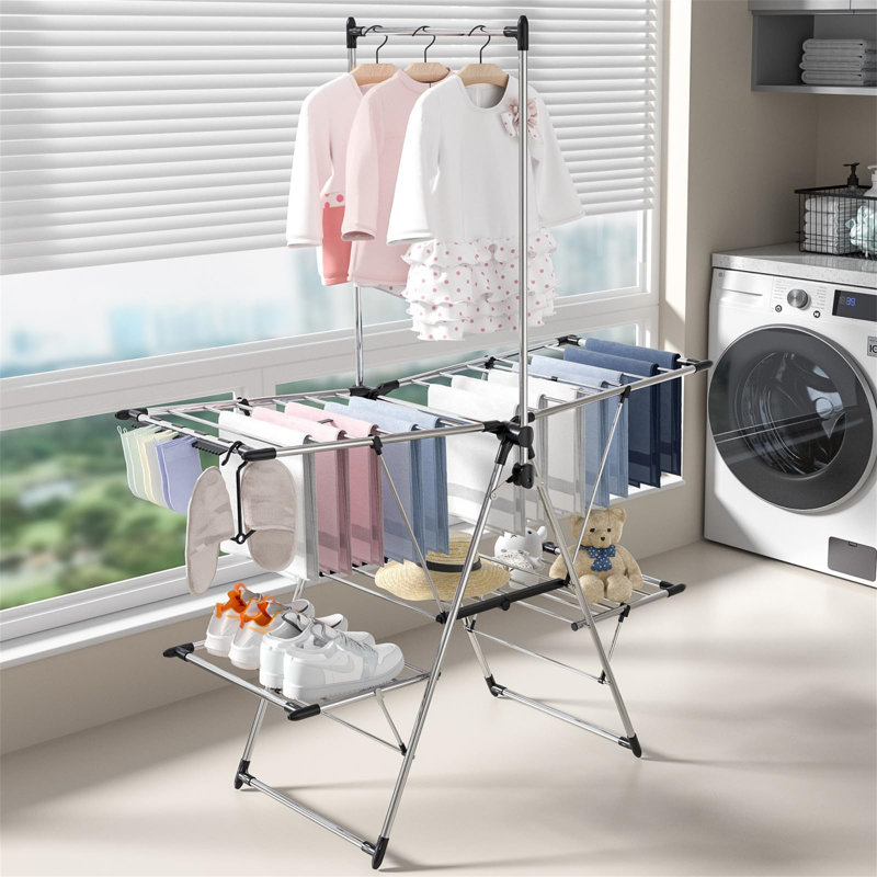 Foldable Gullwing Drying Rack