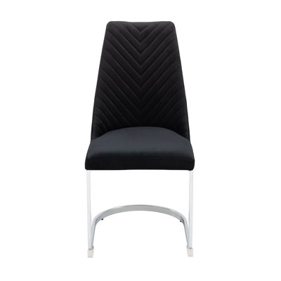 Pires 46 cm H Velvet Side Chair