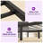 Bed Frame with Headboard, Metal Platform bed with LED Lights, Power Outlets & Under-Bed Storage-796309728