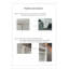 Armoire d'appoint en métal 31,5 po de hauteur avec 2 portes et 2 tablettes réglables-1404688556