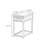 Modern Solid Wood End Table