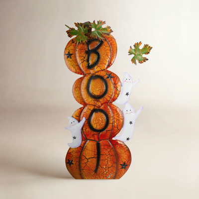 Northlight Seasonal Stacked Pumpkin Halloween Decor