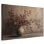 Vase rétro avec branches de baies, illustrations botaniques, très grand encadré, impression d'art mural (assemblage requis)-105076219