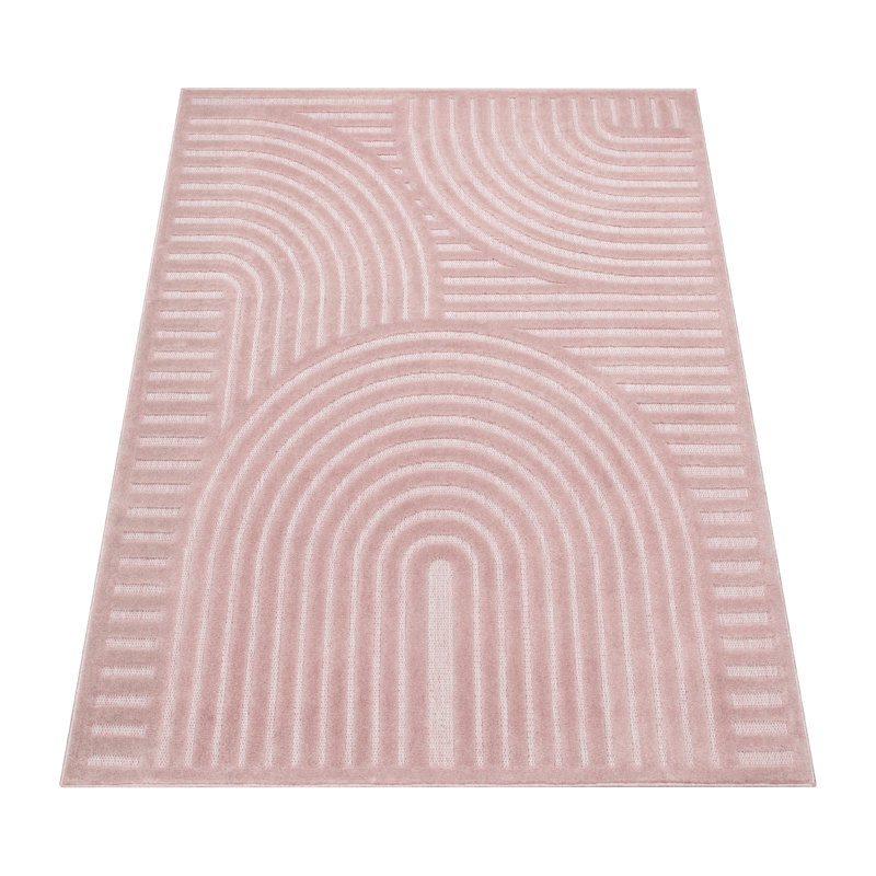 Harpor Geometric Indoor / Outdoor Area Rug, Rectangular 160 x 220cm