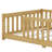 Low-To-The-Ground Twin-Size Floor Bed With Fence No Door Included-501043423