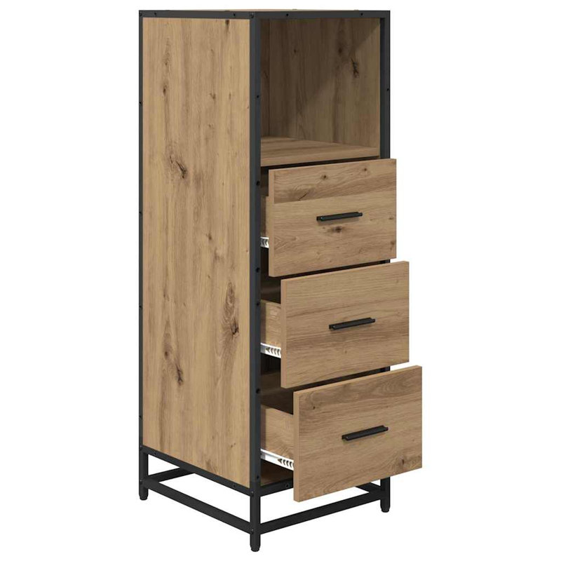 Wall Mounted Required Bathroom Cabinet, Artisan Oak