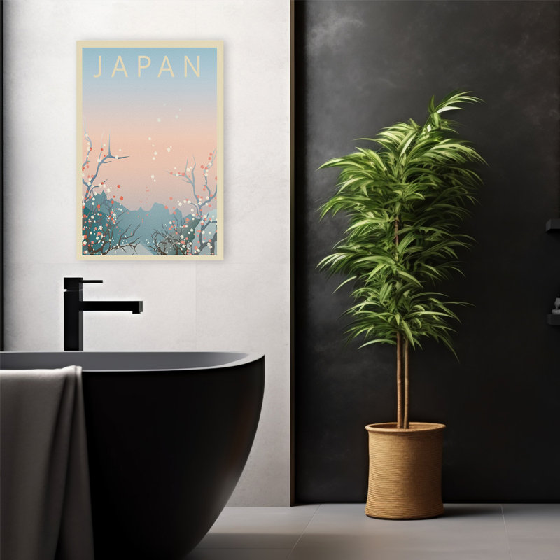 Japon - Art populaire japonais, H 24 po x l 16 po
