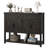 Darius 47.2" W Console Table with 2 Drawers and 2 Double-Door Cabinet-565223972