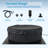 4-6 Person Round Blow Up Hot Tub, 130 High-Density Bubble Jets, 4 Filter Cartridges, Portable Inflatable Spa with Insulated Energy-Saving Cover