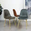 Santa Cruz 45cm H Genuine Leather Upholstered Side Chair-36049056