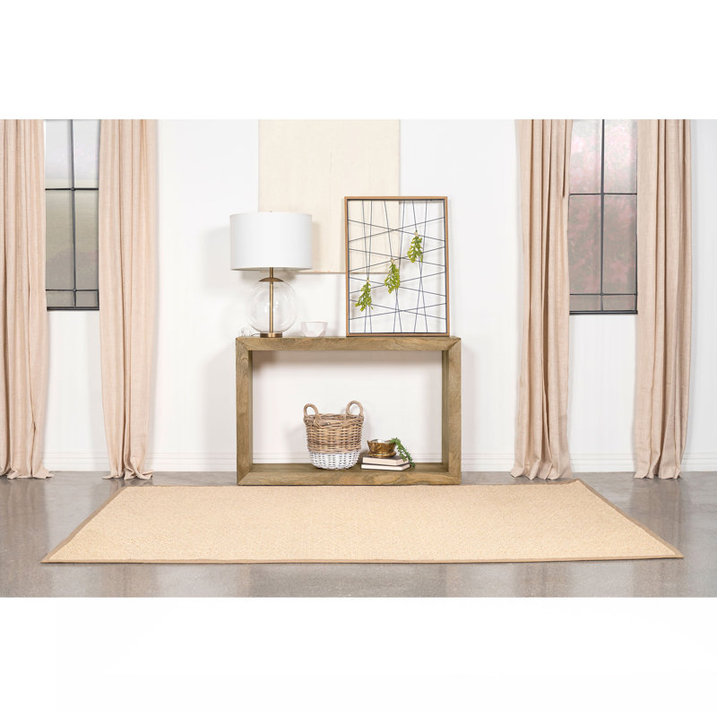 Mesa Natural Rectangular Console Table