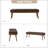 Bittoo Genuine Leather Bench-1862116781