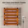6-Bar Wall Premium Towel Warmer With Touch Control, 3 Heat Settings, Wide Bar Design, IPX4 Waterproof, Space Aluminum Construction