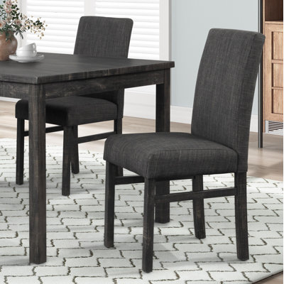 Chaise d'appoint rembourrée en tissu 19,5 po Baraga