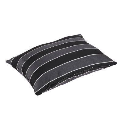 Mozaic Company Willow Piped Outdoor Rectangular Pillow Cover & Insert