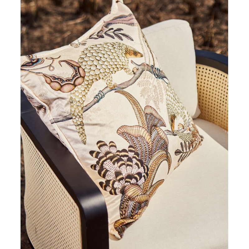 Ardmore Pillow, 24" x 24", White
