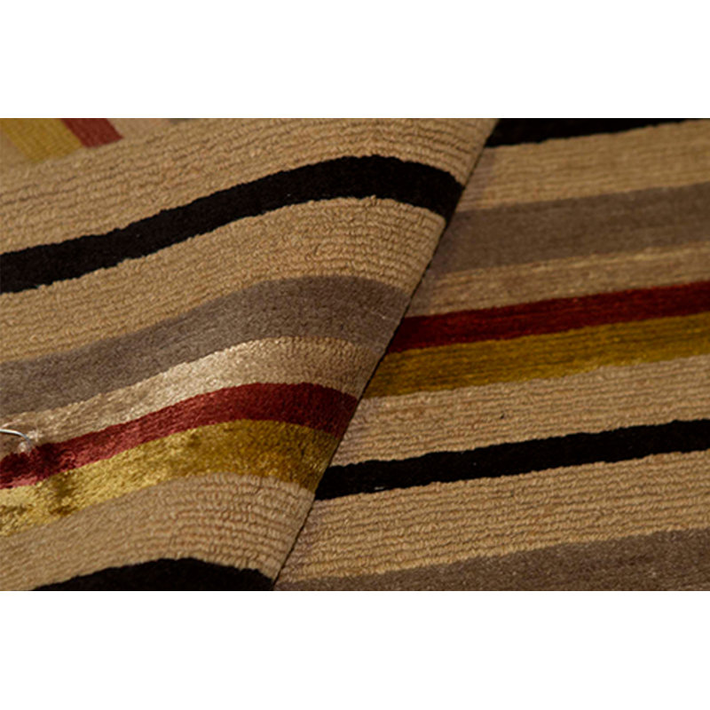 Wool Striped Area Rug